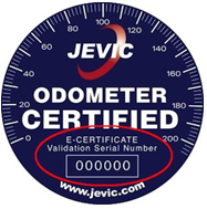 JEVIC Odometer Passed Sticker