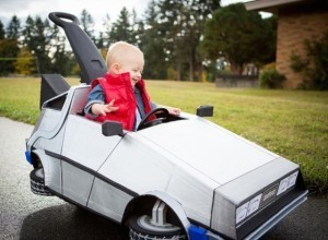Marty McFly (with Delorean Time Machine)