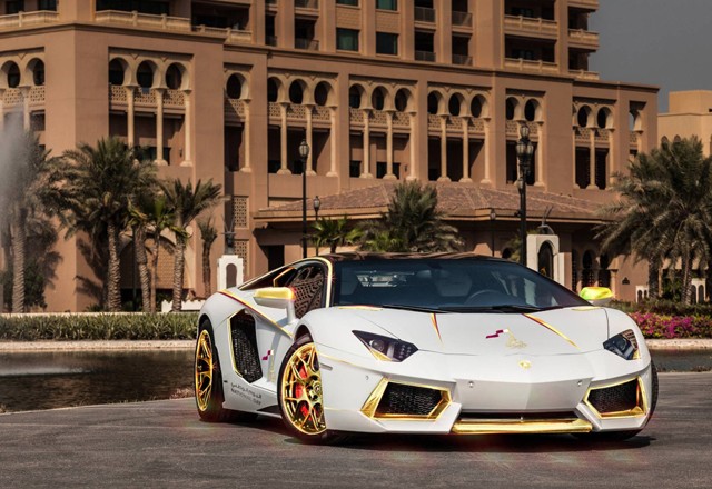 Real Gold Lamborghini