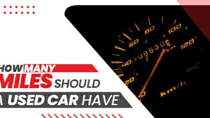 How many miles should a used car have been driven?