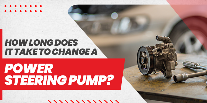 how to change power steering pump