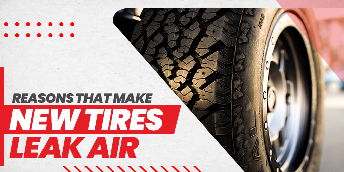 why tires leak air