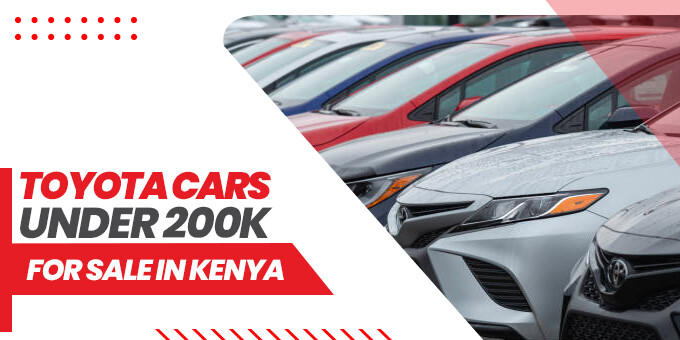 Toyota Cars Under 200k for Sale in Kenya Car News SBT Japan