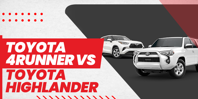 Toyota 4Runner vs Toyota Highlander