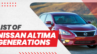 Nissan Altima Generations